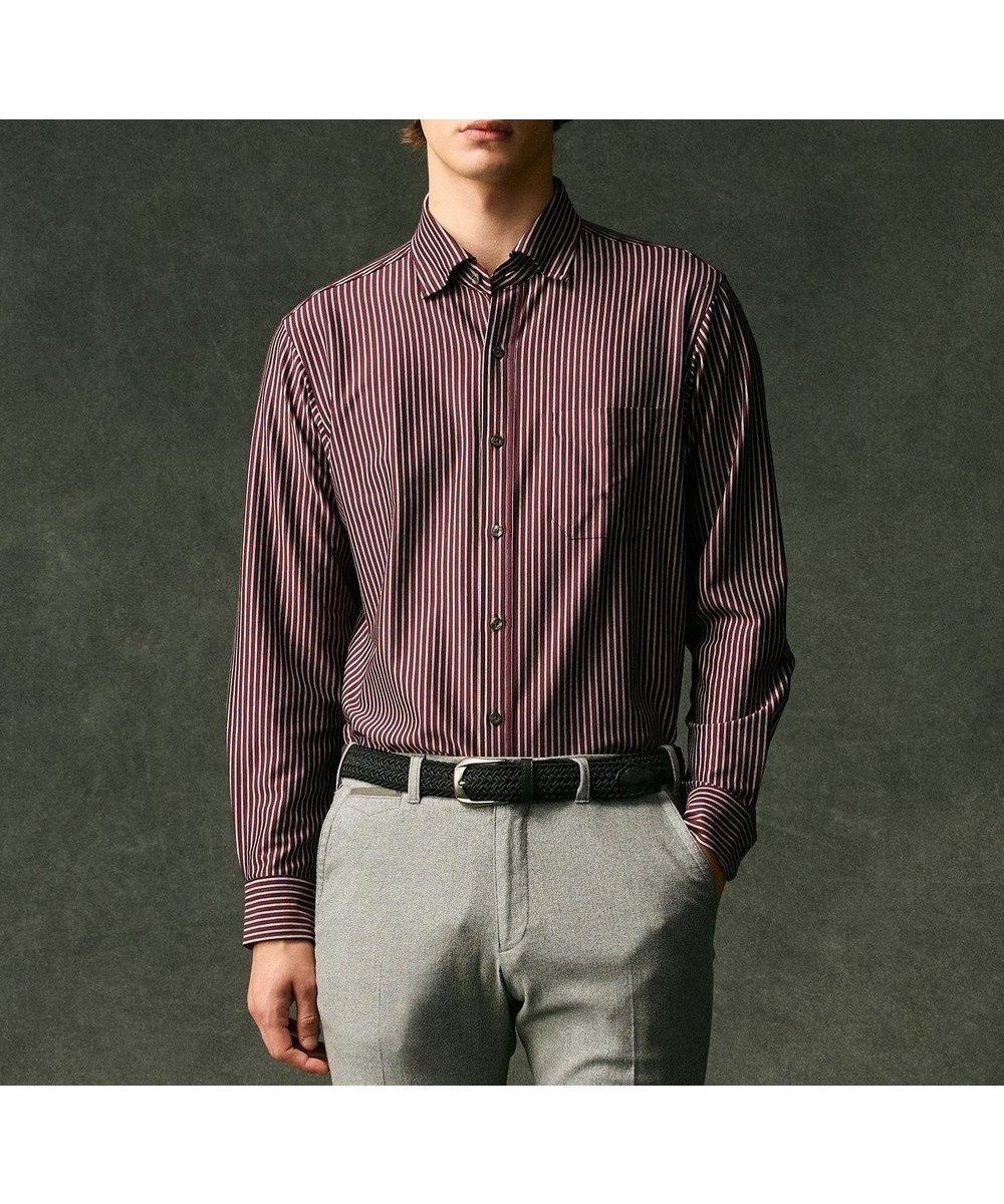 【ジョセフ アブード/JOSEPH ABBOUD / MEN】の【綿100%・自然なストレッチ】マイクロストライプジャージー シャツ 人気、トレンドファッション・服の通販 founy(ファニー) ファッション Fashion メンズファッション Fashion for Men トップス・カットソー Cut & Sew Tops メンズシャツ Shirts インナー Innerwear ジャケット Jacket, Outerwear ストライプ Stripe, Striped Pattern ストレッチ Stretch, Stretchy Fabric スラックス Slacks, Dress Pants デニム Denim, Jeans Material バランス Balance, Style Balance A/W・秋冬 Autumn/Winter おすすめ Recommended / Our Picks エレガント 上品 Elegant other-1|ID: prp329100004633641 ipo3291000000033640240
