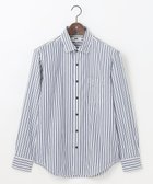 【ジョセフ アブード/JOSEPH ABBOUD / MEN】の【シルク×綿ブレンド】シルクコットンストライプ シャツ 人気、トレンドファッション・服の通販 founy(ファニー) ファッション Fashion メンズファッション Fashion for Men トップス・カットソー Cut & Sew Tops メンズシャツ Shirts インナー Innerwear シルク Silk, 100% Silk シンプル Simple, Minimal ジャケット Jacket, Outerwear ストライプ Stripe, Striped Pattern デニム Denim, Jeans Material ドレープ Drape, Draping Fabric A/W・秋冬 Autumn/Winter S/S・春夏 SS, Spring/Summer, Warm Season おすすめ Recommended / Our Picks 夏 Summer エレガント 上品 Elegant ビジネス 仕事 通勤 Business / Work / Commuting thumbnail サックスブルー系1|ID: prp329100004633642 ipo3291000000033640082