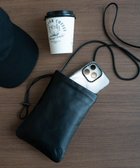 【エースバッグズアンドラゲッジ/ACE BAGS & LUGGAGE】のultma TOKYO アイオ 巾着 ショルダーバッグ 11981 本革 サコッシュ ブラック|ID: prp329100004633645 ipo3291000000033357195