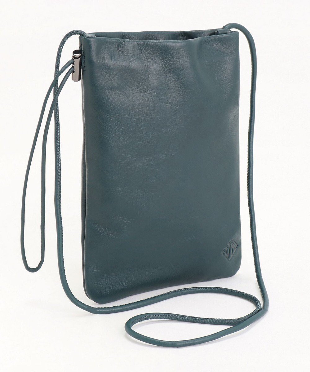 【エースバッグズアンドラゲッジ/ACE BAGS & LUGGAGE】のultma TOKYO アイオ 巾着 ショルダーバッグ 11981 本革 サコッシュ インテリア・キッズ・メンズ・レディースファッション・服の通販 founy(ファニー) 　ファッション　Fashion　レディースファッション　Fashion for Women　シンプル　Simple, Minimal　スタイリッシュ　Stylish, Fashionable　スマート　Smart, Elegant　エレガント 上品　Elegant　巾着　Drawstring Bag, Kinchaku　財布　Wallet, Purse　グリーン|ID: prp329100004633645 ipo3291000000033357196