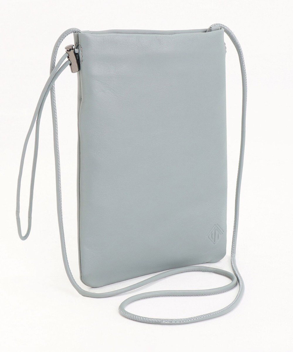 【エースバッグズアンドラゲッジ/ACE BAGS & LUGGAGE】のultma TOKYO アイオ 巾着 ショルダーバッグ 11981 本革 サコッシュ インテリア・キッズ・メンズ・レディースファッション・服の通販 founy(ファニー) 　ファッション　Fashion　レディースファッション　Fashion for Women　シンプル　Simple, Minimal　スタイリッシュ　Stylish, Fashionable　スマート　Smart, Elegant　エレガント 上品　Elegant　巾着　Drawstring Bag, Kinchaku　財布　Wallet, Purse　ブルーグレー|ID: prp329100004633645 ipo3291000000033357198