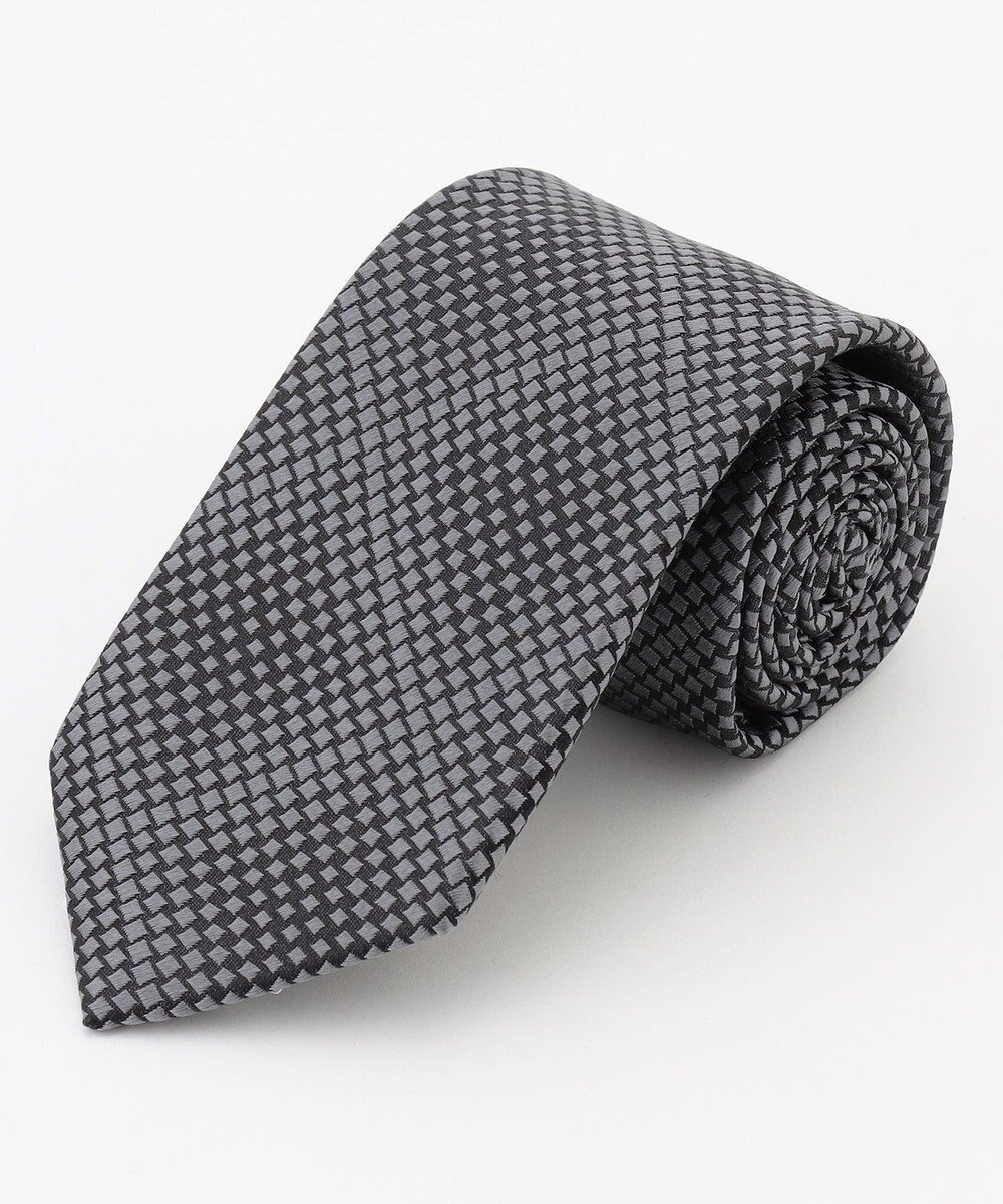 【ジョゼフ オム/JOSEPH HOMME / MEN】の【日本製】グラデーションハウンドトゥース ネクタイ インテリア・キッズ・メンズ・レディースファッション・服の通販 founy(ファニー) 　ファッション　Fashion　メンズファッション　Fashion for Men　シルク　Silk, 100% Silk　スーツ　Suit, Formalwear　エレガント 上品　Elegant　日本製　Made In Japan　ライトグレー系7|ID: prp329100004633647 ipo3291000000033653984