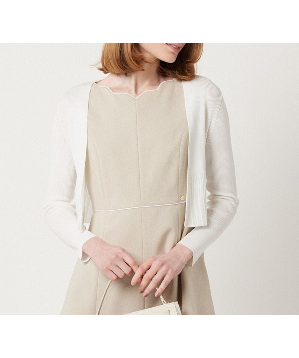 【トッカ/TOCCA】の【洗える】AJISAI BOLERO ボレロ インテリア・キッズ・メンズ・レディースファッション・服の通販 founy(ファニー) 　ファッション　Fashion　レディースファッション　Fashion for Women　アウター　Coat / Outerwear Collection　ボレロ・ショート丈ジャケット / ドレス羽織りに　Boleros & Short Jackets　2024年　2024　2024春夏・S/S　Spring/Summer 2024 SS24　ボレロ　Bolero, Short Cardigan　夏　Summer　春　Spring　S/S・春夏　SS, Spring/Summer, Warm Season　洗える　Machine Washable　アイボリー系|ID: prp329100004633663 ipo3291000000033357753