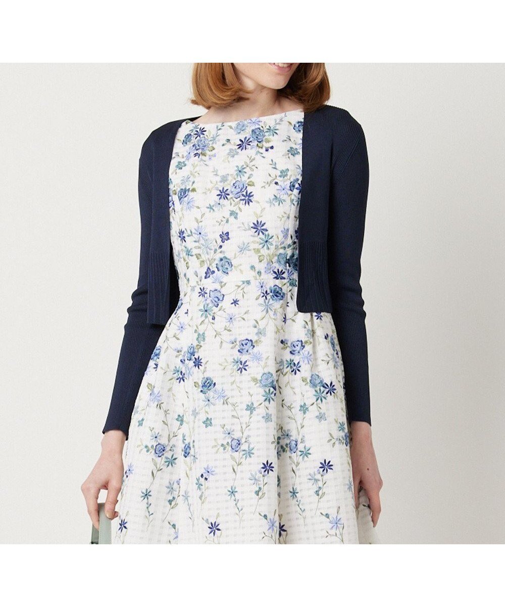 【トッカ/TOCCA】の【洗える】AJISAI BOLERO ボレロ インテリア・キッズ・メンズ・レディースファッション・服の通販 founy(ファニー) 　ファッション　Fashion　レディースファッション　Fashion for Women　アウター　Coat / Outerwear Collection　ボレロ・ショート丈ジャケット / ドレス羽織りに　Boleros & Short Jackets　2024年　2024　2024春夏・S/S　Spring/Summer 2024 SS24　ボレロ　Bolero, Short Cardigan　夏　Summer　春　Spring　S/S・春夏　SS, Spring/Summer, Warm Season　洗える　Machine Washable　ネイビー系|ID: prp329100004633663 ipo3291000000033357754