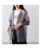 【グリーンパークス/Green Parks】の・ELENCARE DUE 2wayシアーブラウス Charcoal Gray|ID: prp329100004633683 ipo3291000000033358373