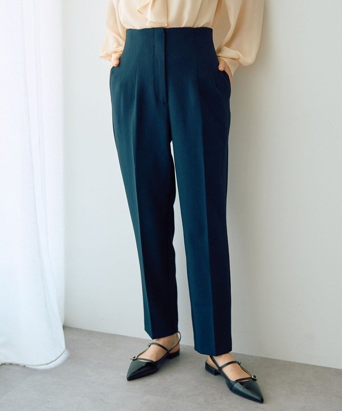 【イェッカ ヴェッカ/YECCA VECCA】のスタイルアップテーパードパンツ インテリア・キッズ・メンズ・レディースファッション・服の通販 founy(ファニー) https://founy.com/ ファッション Fashion レディースファッション Fashion for Women パンツ Pants & Trousers おすすめ Recommended / Our Picks スラックス Slacks, Dress Pants ポケット Pocket, Pocket Detail A/W・秋冬 Autumn/Winter |ID: prp329100004633779 ipo3291000000033359503