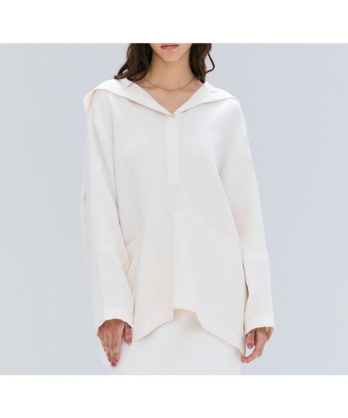 【ベイジ,/BEIGE,】の【洗える】POMONA / Vネックフード付プルオーバー インテリア・キッズ・メンズ・レディースファッション・服の通販 founy(ファニー) https://founy.com/ ファッション Fashion レディースファッション Fashion for Women トップス・カットソー Cut & Sew Tops シャツ・ブラウス・オフィスカジュアル Elegant Blouses & Button-Ups ロングTシャツ・Tシャツ Longline T-Shirts & Tees カジュアルプルオーバー・ニットトップス Pullovers & Knit Tops / Casual Pullovers カットソー・ベーシックTシャツ Cut-and-Sewn Tops / Stretch Tees & Basics Vネックトップス V-Neck Tops / V-Cut Neckline Shirts おすすめ Recommended / Our Picks カットソー Cut and Sewn Top カーディガン Cardigan, Knitwear タートルネック Turtleneck, High Neck ボトム Bottoms, Lower Wear エレガント 上品 Elegant 洗える Machine Washable A/W・秋冬 Autumn/Winter |ID: prp329100004633781 ipo3291000000033359526