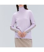 【ベイジ,/BEIGE,】の【洗える・VERY NaVY掲載】LA MONNAIE / バイカラーウールタートルニット Lilac × Taupe|ID: prp329100004633782 ipo3291000000035574564