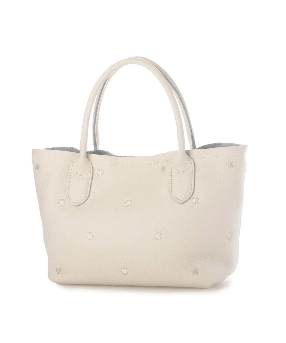 【アンビリオン/UNBILLION】のペルケ perche / 牛革ドット刺繍2wayトートS インテリア・キッズ・メンズ・レディースファッション・服の通販 founy(ファニー) ファッション Fashion レディースファッション Fashion for Women バッグ Bags ショルダー Shoulder, Shoulder Strap ドット Polka Dot, Dot Pattern ポケット Pocket, Pocket Detail マグネット Magnet, Magnetic Closure 財布 Wallet, Purse アイボリー|ID: prp329100004633817 ipo3291000000033359910