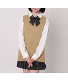 【ウィゴー/WEGO】の【SCHOOLITEM】ベーシックニットベスト 人気、トレンドファッション・服の通販 founy(ファニー) ファッション Fashion レディースファッション Fashion for Women アウター Coat / Outerwear Collection トップス・カットソー Cut & Sew Tops ニット Knit Tops & Sweaters ベスト&ジレ / 重ね着スタイル Vests & Gilets おすすめ Recommended / Our Picks スウェット / スエット Sweatshirt, Sweatwear スマホ Smartphone, Mobile Device ベスト Vest, Waistcoat 半袖 Short Sleeve, Half Sleeve A/W・秋冬 Autumn/Winter 長袖 Long Sleeve, Full Sleeve thumbnail ベージュ|ID: prp329100004633832 ipo3291000000033360098