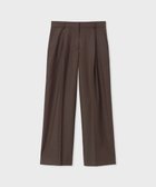 【ポール スミス/Paul Smith】のシャンブレーカラー ワイドパンツ ブラウン|ID: prp329100004633865 ipo3291000000033360382