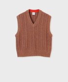 【ポール スミス/Paul Smith】の【洗える】グリッター ニット ベスト 人気、トレンドファッション・服の通販 founy(ファニー) ファッション Fashion レディースファッション Fashion for Women アウター Coat / Outerwear Collection トップス・カットソー Cut & Sew Tops ニット Knit Tops & Sweaters ベスト&ジレ / 重ね着スタイル Vests & Gilets 新作・新入荷 New Arrivals / New In グリッター Glitter, Sparkle ノースリーブ Sleeveless, No-Sleeve ベスト Vest, Waistcoat メタリック Metallic, Shiny Finish 夏 Summer S/S・春夏 SS, Spring/Summer, Warm Season 洗える Machine Washable A/W・秋冬 Autumn/Winter thumbnail ブラウン|ID: prp329100004634290 ipo3291000000033365781