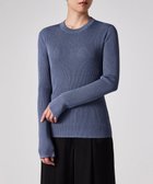 【ポール スミス/Paul Smith】のクラシック リブ ラメ ニット グレイッシュブルー|ID: prp329100004634298 ipo3291000000033365843