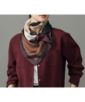 【自由区/JIYU-KU】のカラーブロックシルク スカーフ 人気、トレンドファッション・服の通販 founy(ファニー) ファッション Fashion レディースファッション Fashion for Women 新作・新入荷 New Arrivals / New In シルク Silk, 100% Silk スカーフ Scarf, Neckwear バンダナ Bandana, Head Scarf ブロック Block, Solid Block Pattern |ID:prp329100004634302