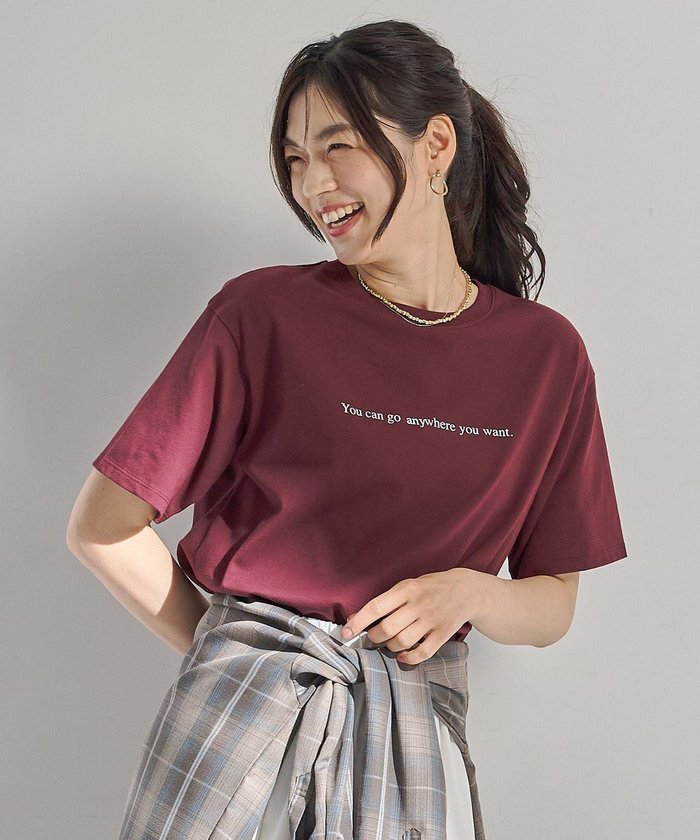 【エニー/ANY】の【洗濯機可/接触冷感/UVケア】オーガビッツロゴテールTシャツ インテリア・キッズ・メンズ・レディースファッション・服の通販 founy(ファニー) https://founy.com/ ファッション Fashion レディースファッション Fashion for Women トップス・カットソー Cut & Sew Tops シャツ・ブラウス・オフィスカジュアル Elegant Blouses & Button-Ups ロングTシャツ・Tシャツ Longline T-Shirts & Tees カットソー・ベーシックTシャツ Cut-and-Sewn Tops / Stretch Tees & Basics インナー Innerwear 春 Spring 洗える Machine Washable 秋 Autumn カットソー Cut and Sewn Top シンプル Simple, Minimal デニム Denim, Jeans Material ボトム Bottoms, Lower Wear 半袖 Short Sleeve, Half Sleeve ワイド Wide, Wide Fit S/S・春夏 SS, Spring/Summer, Warm Season おすすめ Recommended / Our Picks 夏 Summer |ID: prp329100004634307 ipo3291000000033365898