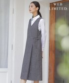 【ジェイ プレス/J.PRESS】の【WEB限定カラーあり】ツイードツイル ジャンパー ドレス 【WEB限定】グレー系|ID: prp329100004634324 ipo3291000000034322650