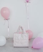 【メゾンドフルール/Maison de FLEUR】のリボン刺繍パファー2Wayトートバッグ Pink|ID: prp329100004634359 ipo3291000000035857503