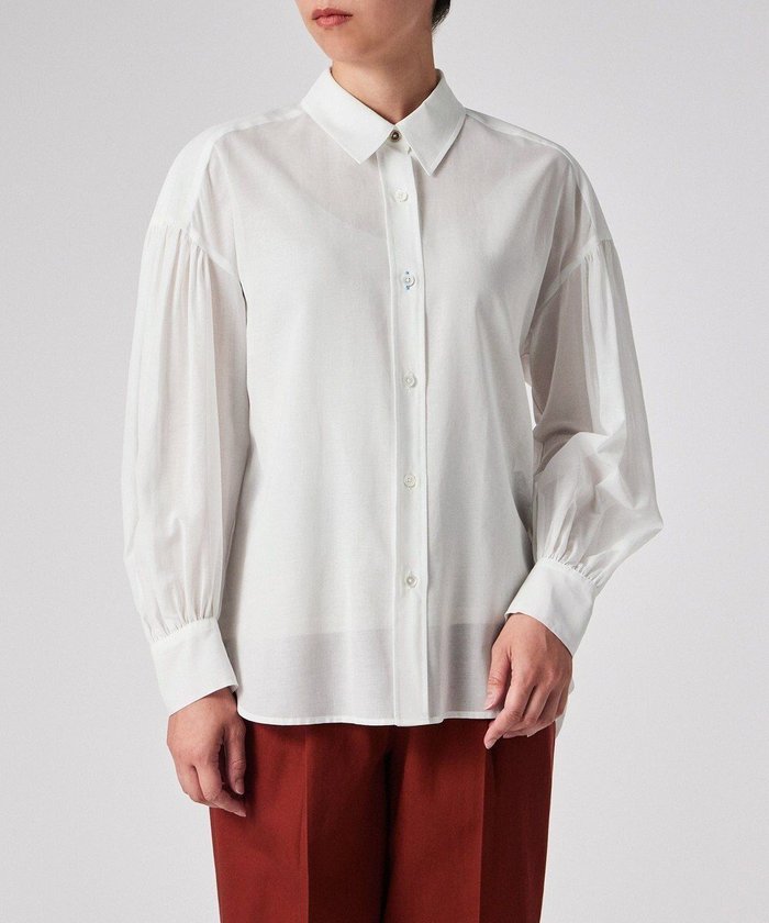 【ポール スミス/Paul Smith】のクラシック ホワイト ブラウス インテリア・キッズ・メンズ・レディースファッション・服の通販 founy(ファニー) https://founy.com/ ファッション Fashion レディースファッション Fashion for Women トップス・カットソー Cut & Sew Tops シャツ・ブラウス・オフィスカジュアル Elegant Blouses & Button-Ups クラシック Classic, Timeless Style フェミニン Feminine, Girly フォーマル Formal, Dressy 夏 Summer S/S・春夏 SS, Spring/Summer, Warm Season A/W・秋冬 Autumn/Winter |ID: prp329100004634376 ipo3291000000033634925