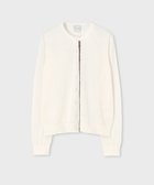【ポール スミス/Paul Smith】の【洗える】ドレープウール ストライプ カーディガン オフホワイト|ID: prp329100004634392 ipo3291000000033366671