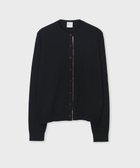 【ポール スミス/Paul Smith】の【洗える】ドレープウール ストライプ カーディガン ブラック|ID: prp329100004634392 ipo3291000000033366672