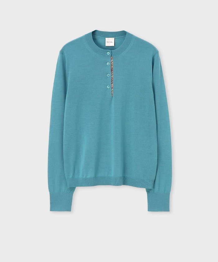 【ポール スミス/Paul Smith】の【洗える】ドレープウール ストライプ ヘンリーネック ニット インテリア・キッズ・メンズ・レディースファッション・服の通販 founy(ファニー) https://founy.com/ ファッション Fashion レディースファッション Fashion for Women トップス・カットソー Cut & Sew Tops ニット Knit Tops & Sweaters おすすめ Recommended / Our Picks シンプル Simple, Minimal ストライプ Stripe, Striped Pattern セーター Sweater, Knitwear リラックス Relax, Relaxed Fit エレガント 上品 Elegant 夏 Summer S/S・春夏 SS, Spring/Summer, Warm Season 洗える Machine Washable A/W・秋冬 Autumn/Winter |ID: prp329100004634394 ipo3291000000033366676
