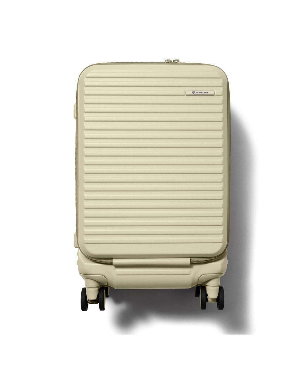 【エースバッグズアンドラゲッジ/ACE BAGS & LUGGAGE】のEDGELINK クルーズボックス スーツケース 33L 機内持込 05801 エッジリンク インテリア・キッズ・メンズ・レディースファッション・服の通販 founy(ファニー) 　ファッション　Fashion　レディースファッション　Fashion for Women　スーツ　Business Suits & Workwear　クッション　Cushion, Throw Pillow　シンプル　Simple, Minimal　スマート　Smart, Elegant　トレンド　Trend, Trending Now　フロント　Front, Front Design　ボックス　Boxy, Box Shape　ポケット　Pocket, Pocket Detail　メッシュ　Mesh, Net Fabric　再入荷　Restock / Back in Stock　旅行　Travel　スーツケース キャリーケース　Suitcase / Carry Case　アイボリー|ID: prp329100004634404 ipo3291000000033366740
