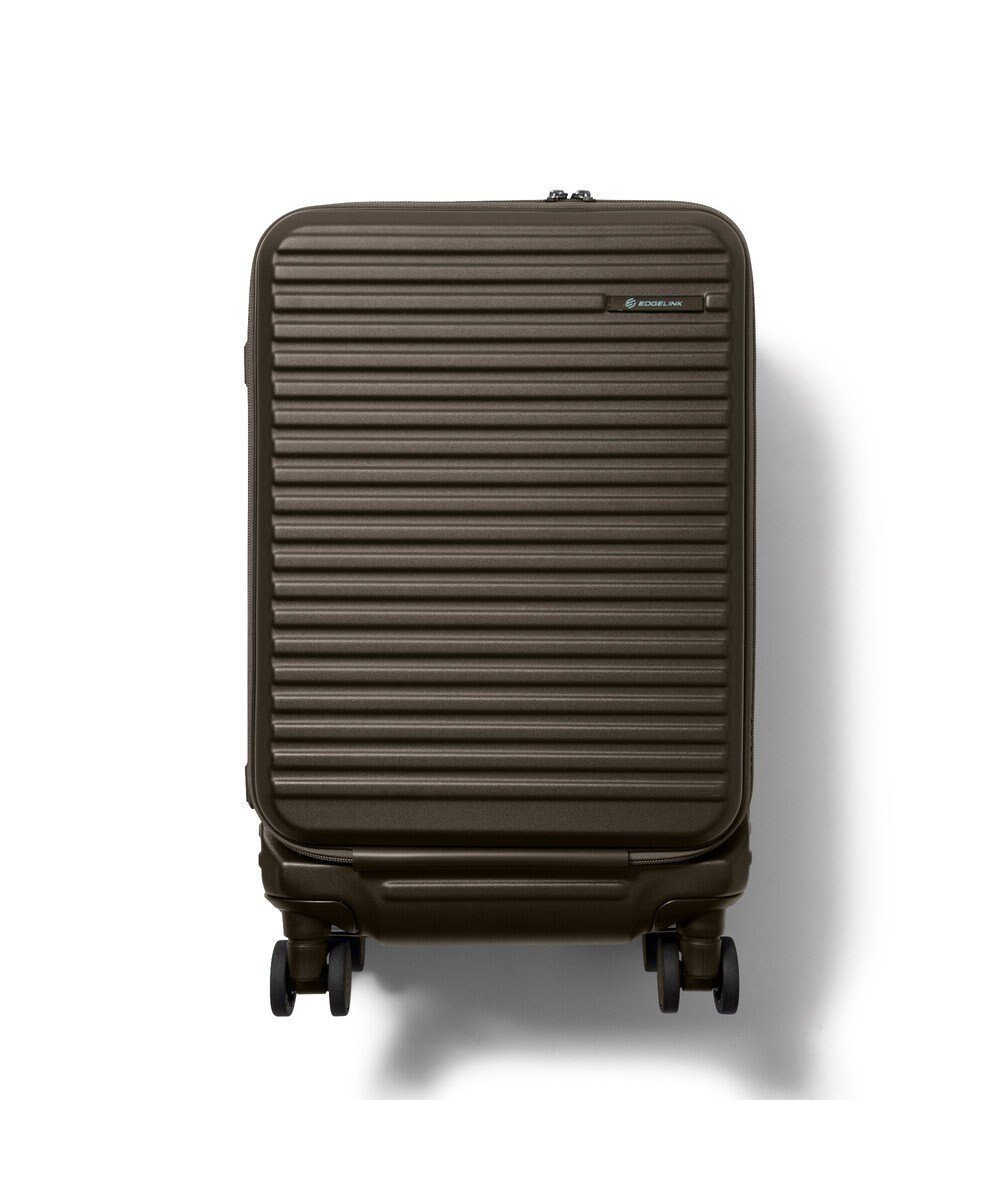 【エースバッグズアンドラゲッジ/ACE BAGS & LUGGAGE】のEDGELINK クルーズボックス スーツケース 33L 機内持込 05801 エッジリンク インテリア・キッズ・メンズ・レディースファッション・服の通販 founy(ファニー) 　ファッション　Fashion　レディースファッション　Fashion for Women　スーツ　Business Suits & Workwear　クッション　Cushion, Throw Pillow　シンプル　Simple, Minimal　スマート　Smart, Elegant　トレンド　Trend, Trending Now　フロント　Front, Front Design　ボックス　Boxy, Box Shape　ポケット　Pocket, Pocket Detail　メッシュ　Mesh, Net Fabric　再入荷　Restock / Back in Stock　旅行　Travel　スーツケース キャリーケース　Suitcase / Carry Case　チョコレート|ID: prp329100004634404 ipo3291000000033366741