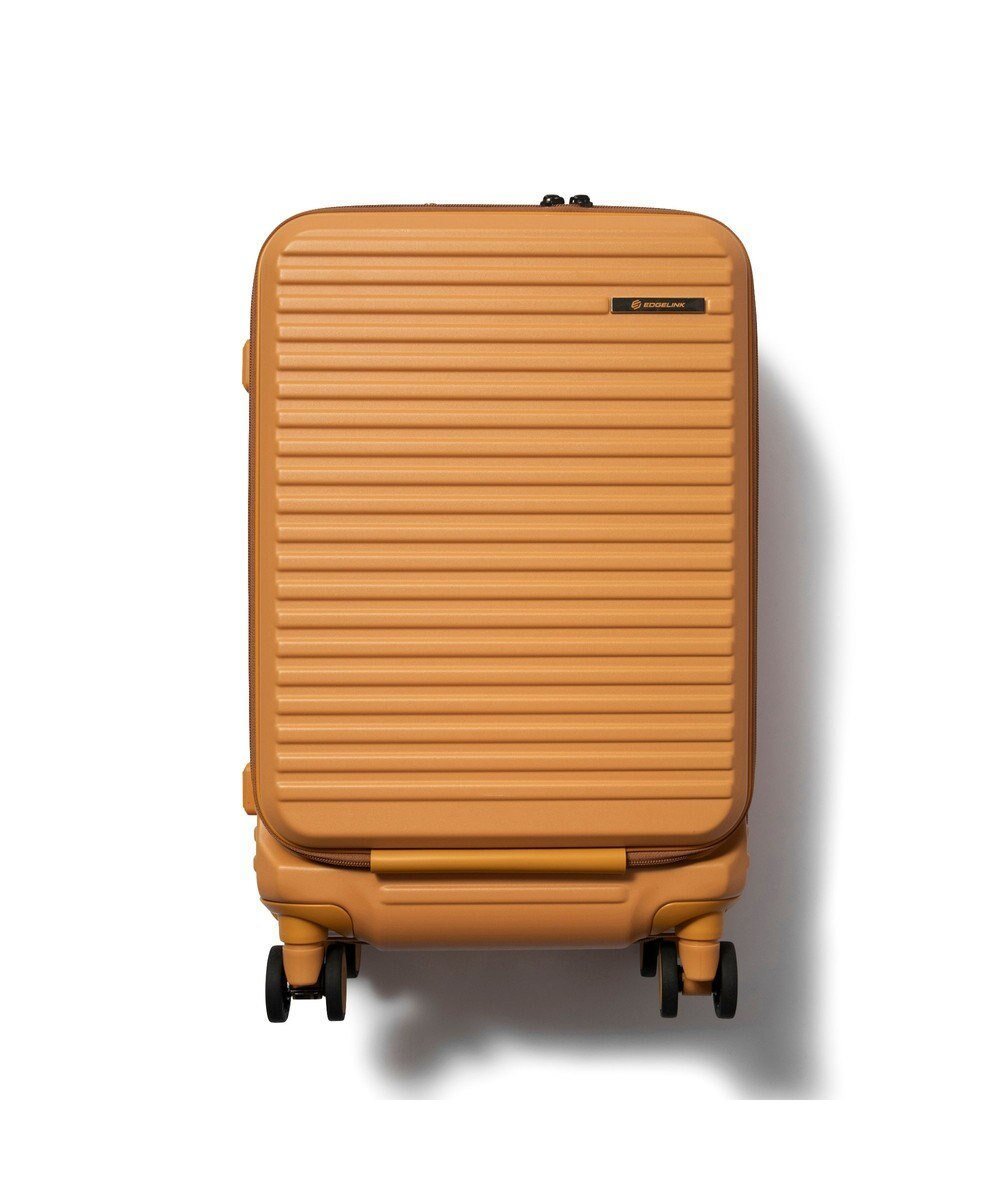 【エースバッグズアンドラゲッジ/ACE BAGS & LUGGAGE】のEDGELINK クルーズボックス スーツケース 33L 機内持込 05801 エッジリンク インテリア・キッズ・メンズ・レディースファッション・服の通販 founy(ファニー) 　ファッション　Fashion　レディースファッション　Fashion for Women　スーツ　Business Suits & Workwear　クッション　Cushion, Throw Pillow　シンプル　Simple, Minimal　スマート　Smart, Elegant　トレンド　Trend, Trending Now　フロント　Front, Front Design　ボックス　Boxy, Box Shape　ポケット　Pocket, Pocket Detail　メッシュ　Mesh, Net Fabric　再入荷　Restock / Back in Stock　旅行　Travel　スーツケース キャリーケース　Suitcase / Carry Case　オレンジ|ID: prp329100004634404 ipo3291000000033366742