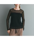 【グレース コンチネンタル/GRACE CONTINENTAL】のメッシュインナートップ ブラック|ID: prp329100004634409 ipo3291000000033366766