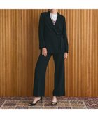 【グレース コンチネンタル/GRACE CONTINENTAL】のダブルクロスストレートパンツ ブラック|ID: prp329100004634414 ipo3291000000033366808