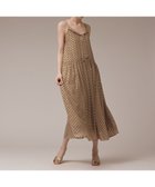 【グレース コンチネンタル/GRACE CONTINENTAL】のフォイルドットキャミワンピース ベージュ|ID: prp329100004634423 ipo3291000000033366865