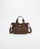 【トプカピ/TOPKAPI】の【TREASURE TOPKAPI】ネオプレン 2way ミニ トートバッグ 人気、トレンドファッション・服の通販 founy(ファニー) ファッション Fashion レディースファッション Fashion for Women バッグ Bags ショルダー Shoulder, Shoulder Strap シルバー Silver, Metallic Silver ポケット Pocket, Pocket Detail リップ Lip, Lip Motif thumbnail ブラウン|ID: prp329100004634432 ipo3291000000033366919