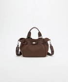 【トプカピ/TOPKAPI】の【TREASURE TOPKAPI】ネオプレン 2way ミニ トートバッグ ブラウン|ID: prp329100004634432 ipo3291000000035713205