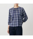 【ジェイ プレス/J.PRESS】のプロビスストライプ&チェック カットソー ブルーチェック系|ID: prp329100004634444 ipo3291000000035708536