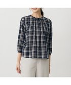 【ジェイ プレス/J.PRESS】のプロビスストライプ&チェック カットソー ネイビーチェック系|ID: prp329100004634444 ipo3291000000035708538