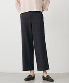 【ジェイ プレス/J.PRESS】の【洗える】アルガンシルク チェック クロップド パンツ チャコールチェック系|ID: prp329100004634466 ipo3291000000033367172