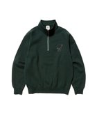 【ジェイ プレス/J.PRESS / MEN】の【AaronChang】【UNISEX】ワンポイントハーフジップ スウェットシャツ グリーン系|ID: prp329100004634482 ipo3291000000033367275