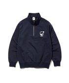 【ジェイ プレス/J.PRESS / MEN】の【AaronChang】【UNISEX】ワンポイントハーフジップ スウェットシャツ ネイビー系|ID: prp329100004634482 ipo3291000000033367277