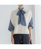 【23区/NIJYUSANKU】の【洗える】コットンリリー モックネックニットベスト アイボリー系|ID: prp329100004634488 ipo3291000000035608467