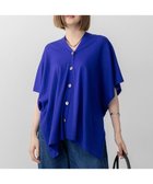 【23区/NIJYUSANKU】の【洗える】コンパクトウール マルチウェイ ニットポンチョ ブルー系|ID: prp329100004634490 ipo3291000000033367333