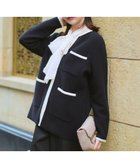 【23区/NIJYUSANKU】の【洗える】ミニブークレニット バイカラー ジャケット 人気、トレンドファッション・服の通販 founy(ファニー) ファッション Fashion レディースファッション Fashion for Women アウター Coat / Outerwear Collection レディースジャケット・軽アウター Jackets インナー Innerwear 洗える Machine Washable コーディガン Coatigan, Knit Coat ジャケット Jacket, Outerwear ストレッチ Stretch, Stretchy Fabric ロング Long, Long-Length A/W・秋冬 Autumn/Winter 冬 Winter / This Winter エレガント 上品 Elegant 2025年 2025 2025-2026秋冬・A/W Autumn/Winter 2025–26 AW25–26 thumbnail ブラック×ベージュ|ID: prp329100004634492 ipo3291000000033873318
