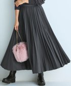 【23区/NIJYUSANKU】の【見上愛さん着用/CanCam11月号掲載】パウダリータイプライター プリーツ スカート グレー系|ID: prp329100004634500 ipo3291000000035373315