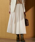 【23区/NIJYUSANKU】の【見上愛さん着用/CanCam11月号掲載】パウダリータイプライター プリーツ スカート アイボリー系|ID: prp329100004634500 ipo3291000000035373318