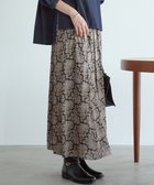 【23区/NIJYUSANKU】の【洗える】Ratti ヴィンテージペイズリープリント スカート モノトーンプリント|ID: prp329100004634507 ipo3291000000035549633