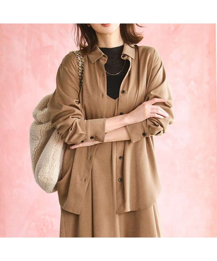 【23区/NIJYUSANKU】の【見上愛さん着用/Oggi10月号掲載/洗える】スエーディーサテン シャツ インテリア・キッズ・メンズ・レディースファッション・服の通販 founy(ファニー) https://founy.com/ 雑誌掲載アイテム Magazine Picks & Fashion Features ファッション雑誌 Fashion Magazines オッジ Oggi ファッション Fashion レディースファッション Fashion for Women トップス・カットソー Cut & Sew Tops シャツ・ブラウス・オフィスカジュアル Elegant Blouses & Button-Ups インナー Innerwear 洗える Machine Washable 10月号 October Issue サテン Satin, Glossy Fabric シンプル Simple, Minimal 雑誌 Magazine, Fashion Magazine タンブラー Tumbler, Travel Mug ドレープ Drape, Draping Fabric ワイド Wide, Wide Fit A/W・秋冬 Autumn/Winter エレガント 上品 Elegant 2025年 2025 2025-2026秋冬・A/W Autumn/Winter 2025–26 AW25–26 |ID: prp329100004634509 ipo3291000000035545454