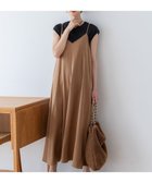 【23区/NIJYUSANKU】の【先行予約/洗える】スエーディーサテン キャミソール ワンピース キャメル系|ID: prp329100004634511 ipo3291000000033367457