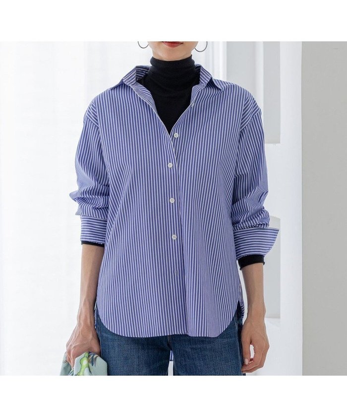 【23区/NIJYUSANKU】の【見上愛さん着用/VERY11月号掲載】CANCLINI ベーシック シャツ インテリア・キッズ・メンズ・レディースファッション・服の通販 founy(ファニー) https://founy.com/ 雑誌掲載アイテム Magazine Picks & Fashion Features ファッション雑誌 Fashion Magazines ヴェリィ VERY ファッション Fashion レディースファッション Fashion for Women トップス・カットソー Cut & Sew Tops シャツ・ブラウス・オフィスカジュアル Elegant Blouses & Button-Ups イタリア Italy インナー Innerwear インポート Imported Fashion エレガント 上品 Elegant クラシック Classic, Timeless Style 11月号 November Issue シンプル Simple, Minimal スタイリッシュ Stylish, Fashionable ストライプ Stripe, Striped Pattern スリーブ Sleeve, Long Sleeve / Short Sleeve 雑誌 Magazine, Fashion Magazine ツイル Twist, Twisted Detail デニム Denim, Jeans Material トレンド Trend, Trending Now 定番 Standard, Basic Item ハーフ Half, Half-Length ベーシック Basic, Essential メンズ Men's, Menswear 無地 Plain, Solid Color ロング Long, Long-Length A/W・秋冬 Autumn/Winter おすすめ Recommended / Our Picks 2025年 2025 |ID: prp329100004634519 ipo3291000000034133274