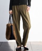 【自由区/JIYU-KU】の【SHIHOさん着用】デニムライクツイルカーブテーパード パンツ ブラウン|ID: prp329100004634524 ipo3291000000034170220