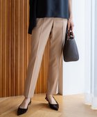 【23区/NIJYUSANKU】の【洗える】TWマットクロス スティック パンツ キャメル系|ID: prp329100004634532 ipo3291000000033367599