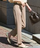 【23区/NIJYUSANKU】の【洗える】TWマットクロス スティック パンツ キャメル系|ID: prp329100004634532 ipo3291000000033821185